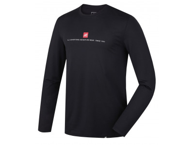 Men's t-shirt ls Terell Anthracite (red)