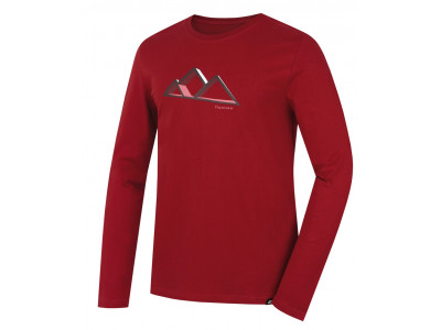 Men's t-shirt ls Skill Brick red