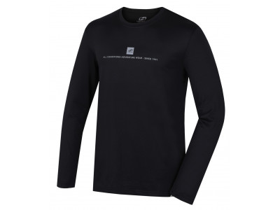 Men's skiing T-shirt with long sleeves TERELL anthracite