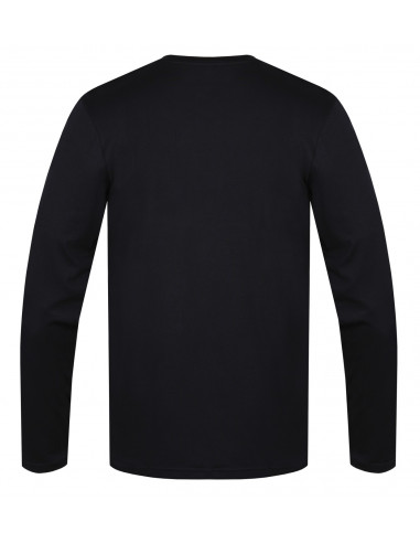 Men's skiing T-shirt with long sleeves TERELL anthracite
