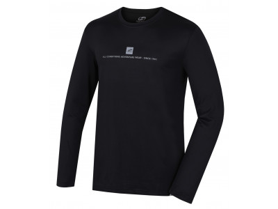 Men's skiing T-shirt with long sleeves TERELL anthracite