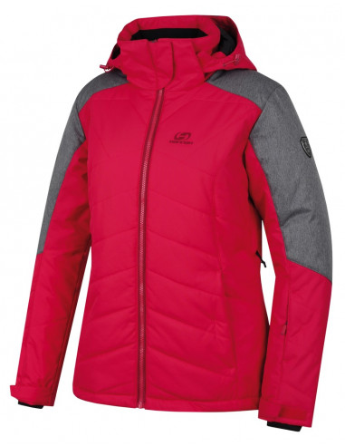 Ladies skiing jacket NANETT jazzy/gray mel