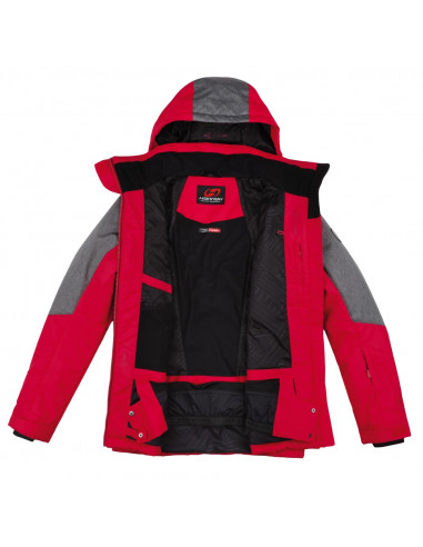 Ladies skiing jacket NANETT jazzy/gray mel