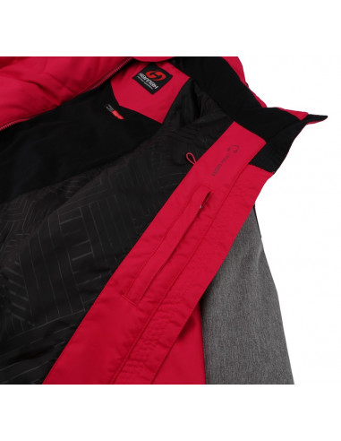 Ladies skiing jacket NANETT jazzy/gray mel