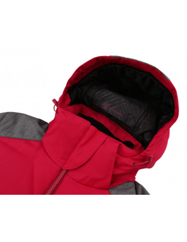 Ladies skiing jacket NANETT jazzy/gray mel
