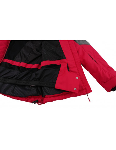 Ladies skiing jacket NANETT jazzy/gray mel