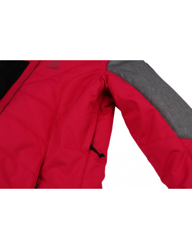 Ladies skiing jacket NANETT jazzy/gray mel