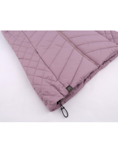 Ladies city vest HADID mauve shadows