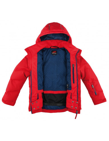 KIDS skiing jacket DUFFY JR racing red