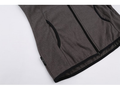 Ladies skiing sweatshirt SELENA dark stripe