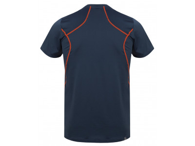 Men's running  t-shirt ss PACABA Midnight navy (orange)