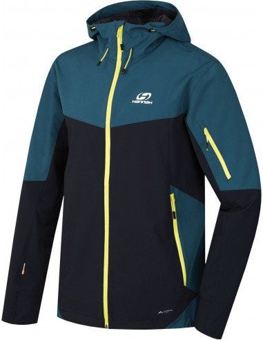 Men's jacket SAWNEY anthracite/atlantic deep