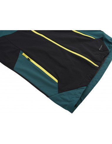 Men's jacket SAWNEY anthracite/atlantic deep