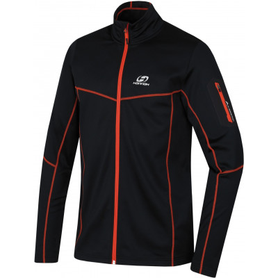 Men's sweatshirt TILLER anthracite (orange)