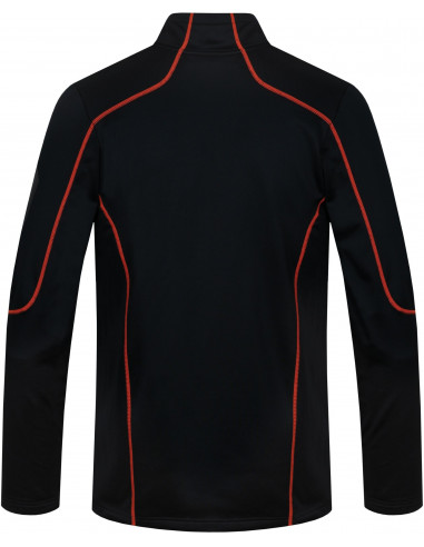 Men's sweatshirt TILLER anthracite (orange)