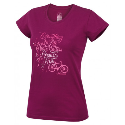 Ladies t-shirt ss Tress Raspberry radiance