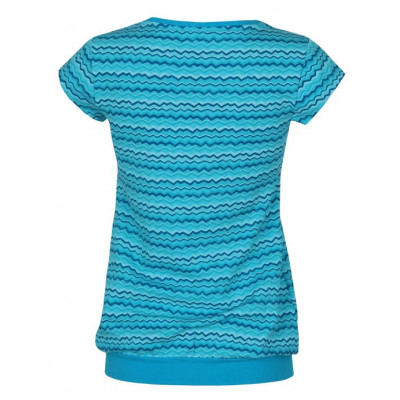 Ladies t-shirt Surimi Blue curacao (print) 2