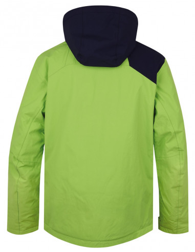 Men's jacket Ronel Lime green/peacoat