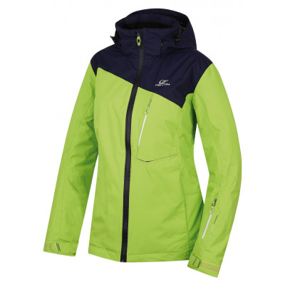 Ladies jacket Wayne Lime green/peacoat