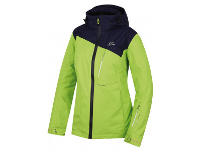 Ladies jacket Wayne Lime green/peacoat