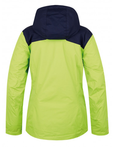 Ladies jacket Wayne Lime green/peacoat