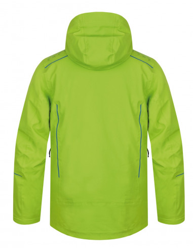 Men's skiing jacket MARCOS lime green