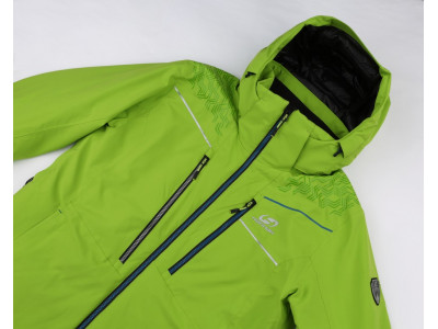 Men's skiing jacket MARCOS lime green