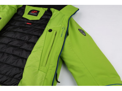 Men's skiing jacket MARCOS lime green