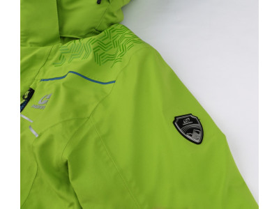 Men's skiing jacket MARCOS lime green