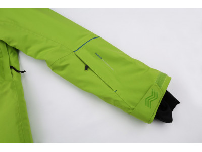 Men's skiing jacket MARCOS lime green