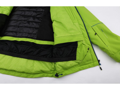 Men's skiing jacket MARCOS lime green