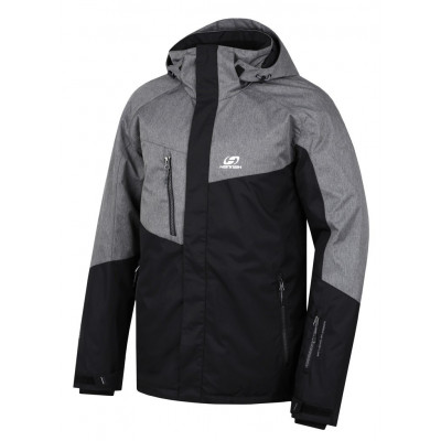 Men's skiing jacket JABBER anthracite/gray mel