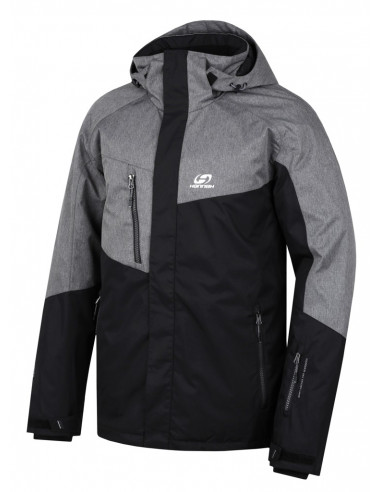 Men's skiing jacket JABBER anthracite/gray mel