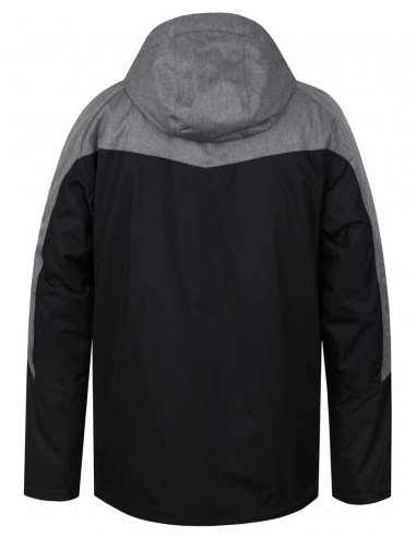 Men's skiing jacket JABBER anthracite/gray mel