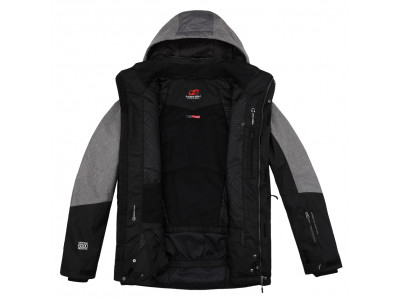 Men's skiing jacket JABBER anthracite/gray mel