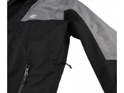 Men's skiing jacket JABBER anthracite/gray mel