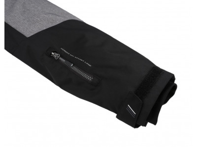 Men's skiing jacket JABBER anthracite/gray mel