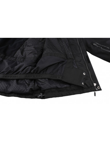 Men's skiing jacket JABBER anthracite/gray mel