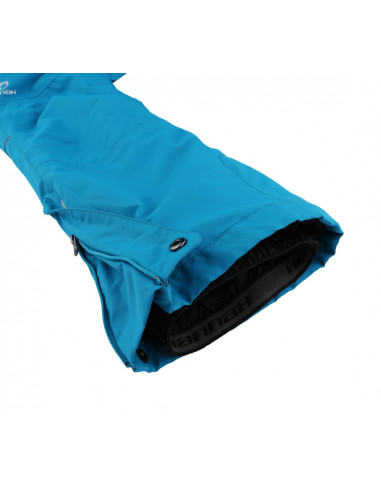 KIDS skiing pants AMIDALA JR I caribbean sea