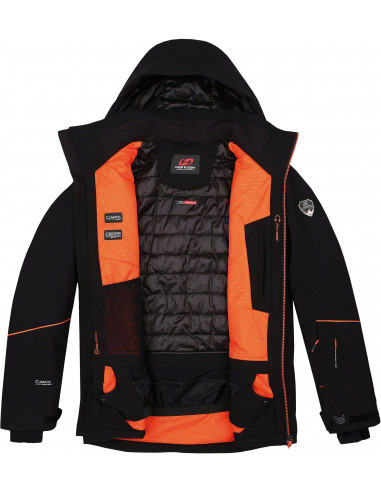 Men's jacket MARCOS anthracite (orange)