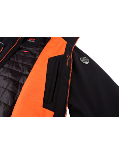 Men's jacket MARCOS anthracite (orange)