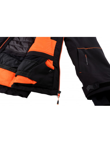 Men's jacket MARCOS anthracite (orange)