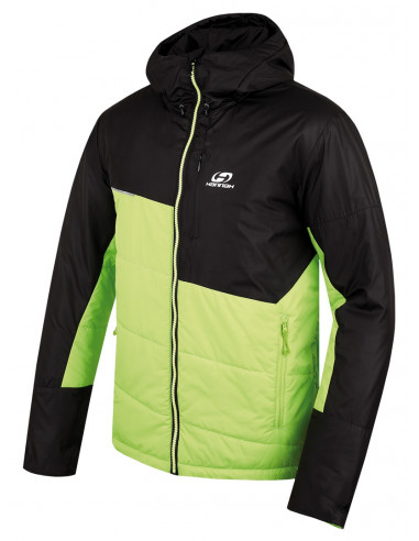 Men's jacket Duffel Lime green/anthracite