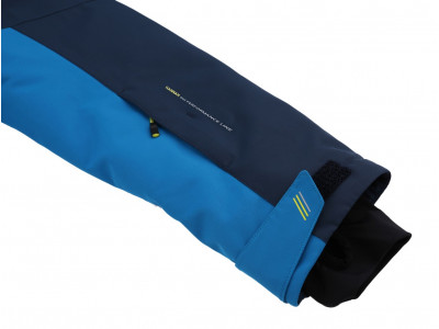 Men's skiing jacket CAMBER mykonos blue/midnight navy