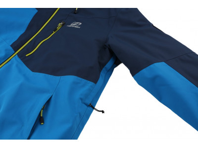 Men's skiing jacket CAMBER mykonos blue/midnight navy