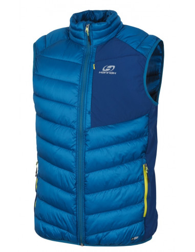 Men's ski mountaineering vest STOWE turkish tile