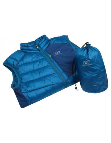 Men's ski mountaineering vest STOWE turkish tile