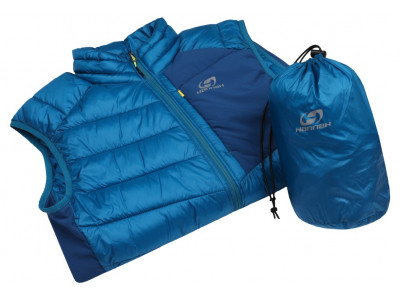 Men's ski mountaineering vest STOWE turkish tile