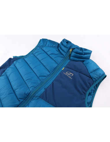 Men's ski mountaineering vest STOWE turkish tile