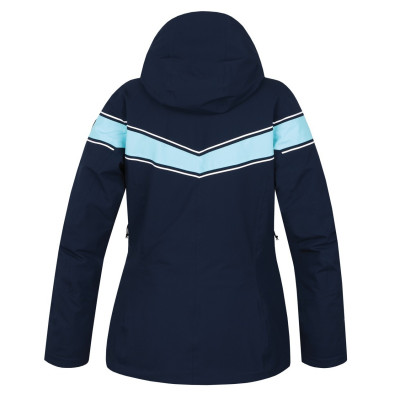 Ladies skiing jacket KIELY midnight navy/aqua splash 2